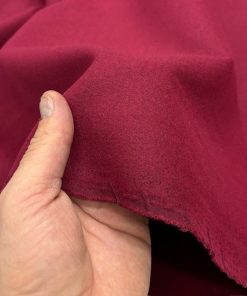 Soft Bordo Kaşe Kumaş YVZ