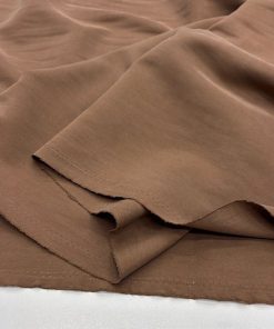 Taşlanmış Koton Cupra Kumaş Soft Kahve