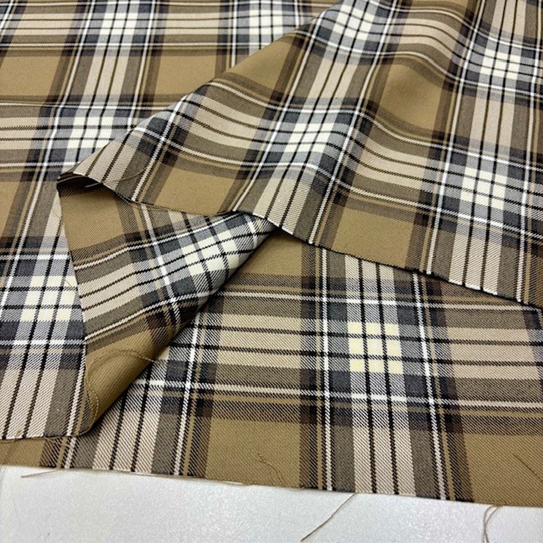 Burberry Scotch Ekose Gabardin Kumaş