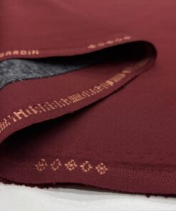 Telalı Oğuz Gabardin Kumaş Bordo