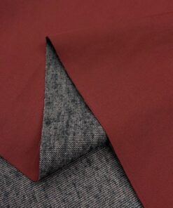 Telalı Oğuz Gabardin Kumaş Bordo