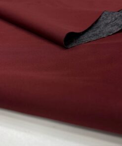 Telalı Oğuz Gabardin Kumaş Bordo