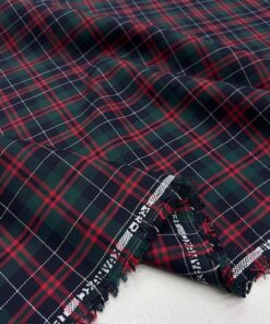 Yılbaşı Scotch Ekose Gabardin Kumaş