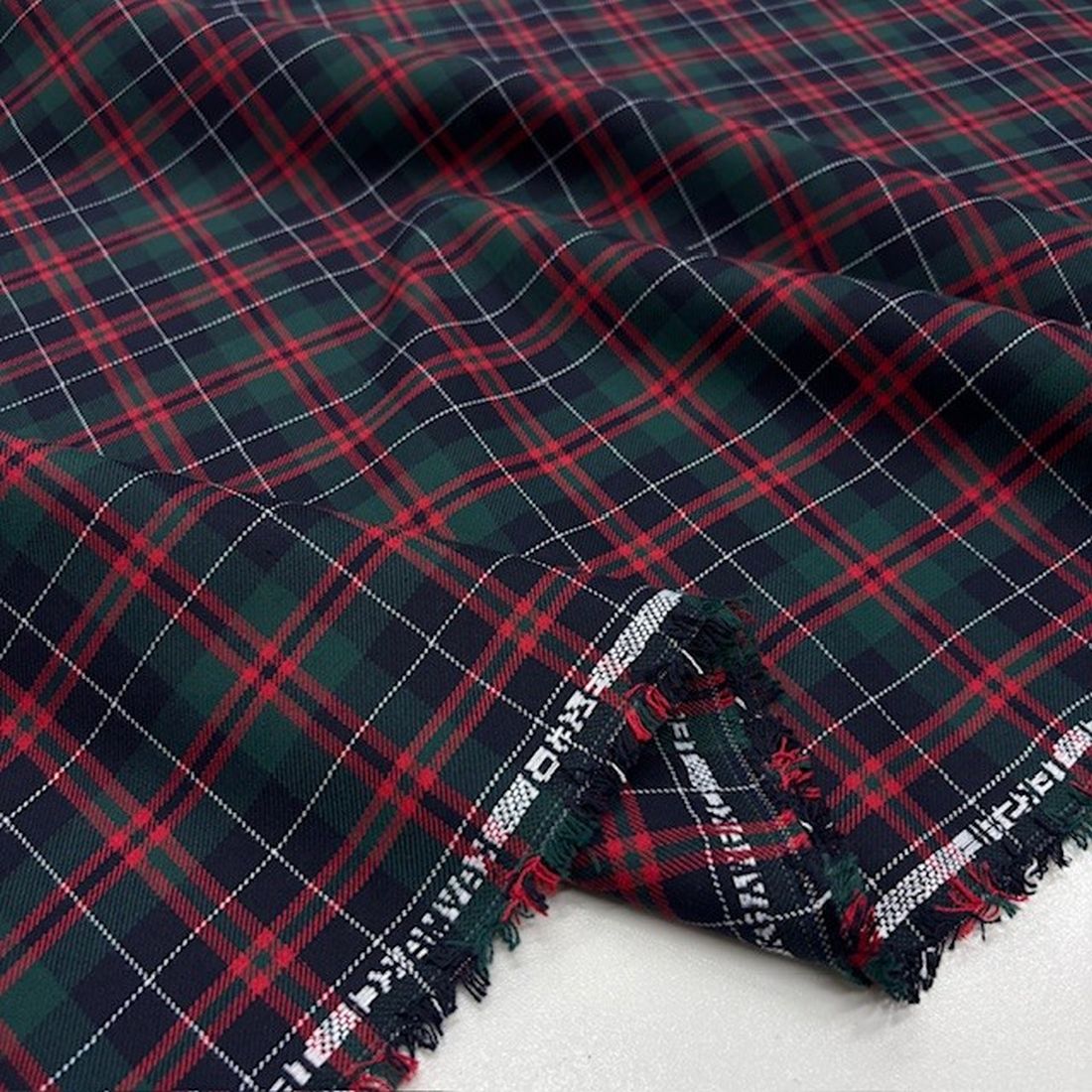 Yılbaşı Scotch Ekose Gabardin Kumaş
