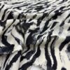 Zebra Desenli %100 Pamuk Krep Şifon Kumaş YVZ