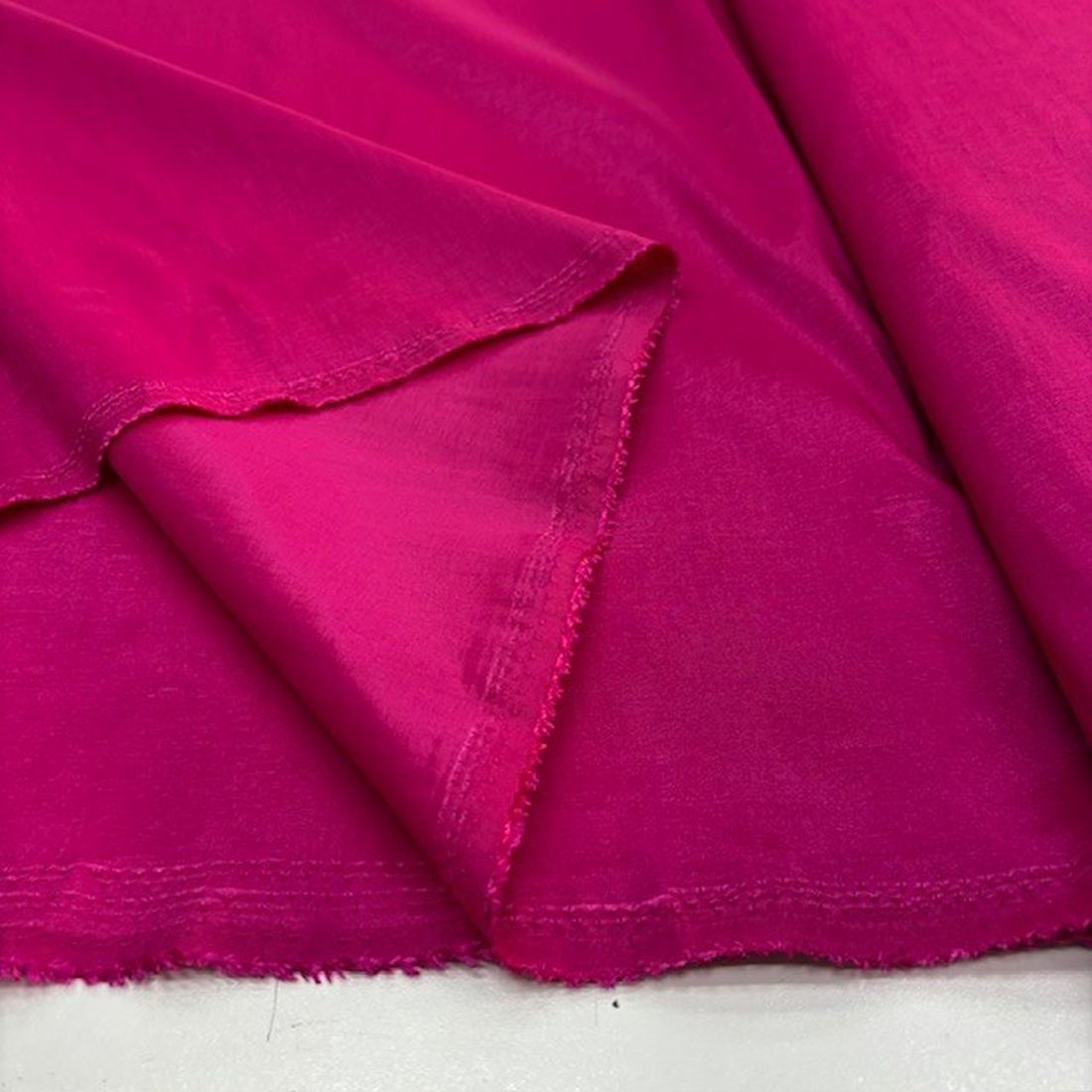 Tafta Kumaş Fuşya Pembe