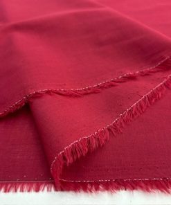 Bordo %100 Pamuk Vual Kumaş