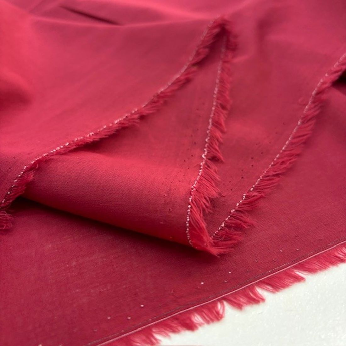Bordo %100 Pamuk Vual Kumaş