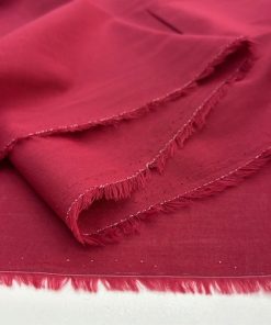 Bordo %100 Pamuk Vual Kumaş