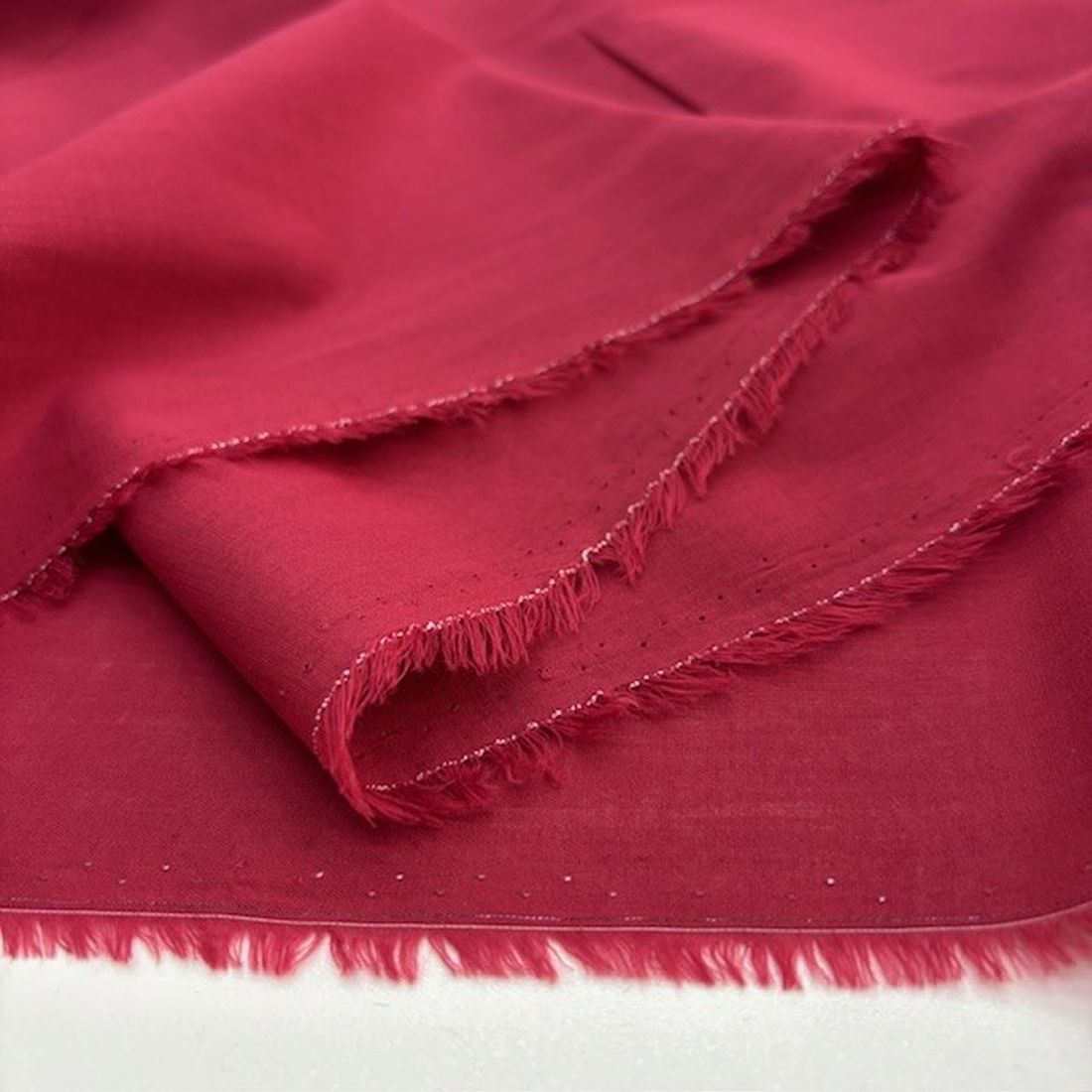 Bordo %100 Pamuk Vual Kumaş