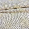 Özel Nakışlı Çiçekli-Çizgili Poplin Fisto Kumaş YSE